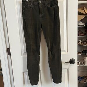 GAP Dark Olive True Skinny Jeans sz 27S